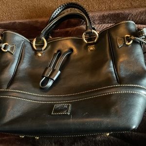 NWOT Womens Dooney & Bourke Brown leather handbag purse